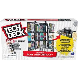 Tech Deck transformierendes Spiel- und Display-Rampen-Set und Tragetasche mit exklusivem Finger-Board, Spielzeug für Kinder ab 6 Jahren, Dusty Rose (Transparent)