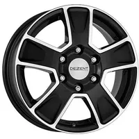 Dezent Van 6,5 x 16 5 x 118 ET50 ML71,1 Schwarz Poliert