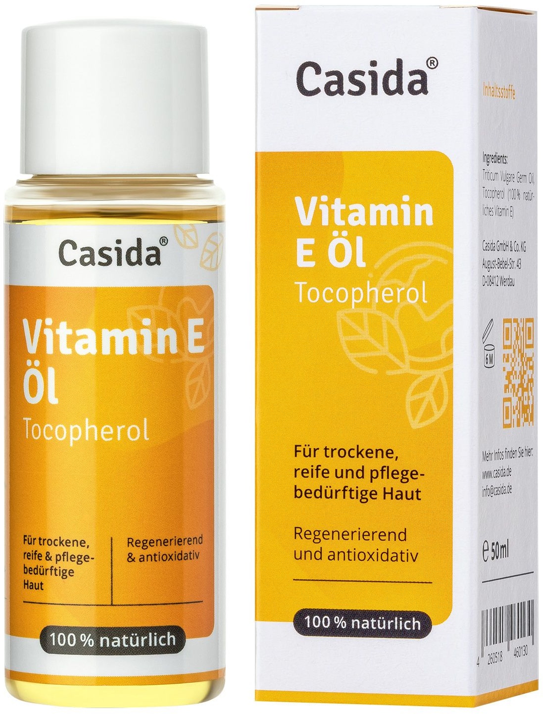 Casida Vitamin E Öl Tocopherol