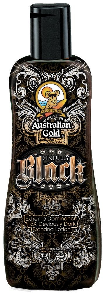 Australien Gold Sinfully Black '15xbronzer' 250 ml