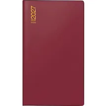 Baier & Schneider Taschenkalender Mod. TM 12 bordeaux 2027