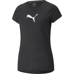 PUMA Damen Shirt TRAIN ALL DAY TEE, PUMA BLACK, XS