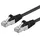 PremiumCord Netzwerkkabel, Ethernet, LAN & Patch Kabel CAT6a, S/FTP PIMF Schirmung, AWG 26/7, 100% Cu, schnell flexibel und robust RJ45 kabel, schwarz,