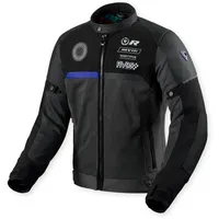 RevIt! Revit Swiftblade, Textiljacke - Schwarz/Grau/Blau - XXL