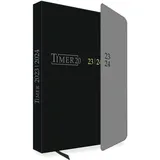 trotsch Trötsch Schülerkalender mit Klappe Black 23/24