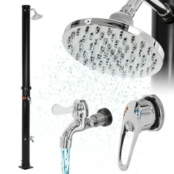 Solardusche Pooldusche Gartendusche Dusche mit Fußdusche Regendusche 20L