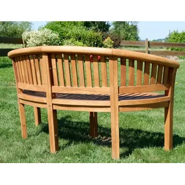ASS Altenburger Bananenbank 161 x 63 x 85 cm Braun