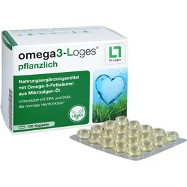 Dr. Loges Omega3-Loges pflanzlich Kapseln 120 St.