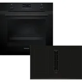 Siemens PQ527EA5BZ, Einbau-Backofen-Set, ED851BS16E + HB279GBB0, Einbau-Backofen, Kochfeld mit Dunstabzug (Induktion)