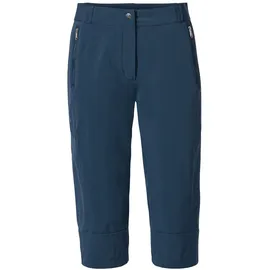 Vaude Farley Stretch Capri III Hosen Dunkelblau 44