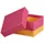Rhodia Set mit 5 Boxen aus Kunstleder, 44x34x16cm - Himbeer 318982C