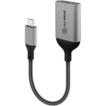 Alogic UL2CAPW-SGR Schnittstellen-Hub USB 3.2 Gen 1 (3.1 Gen 1) Type-C Grau