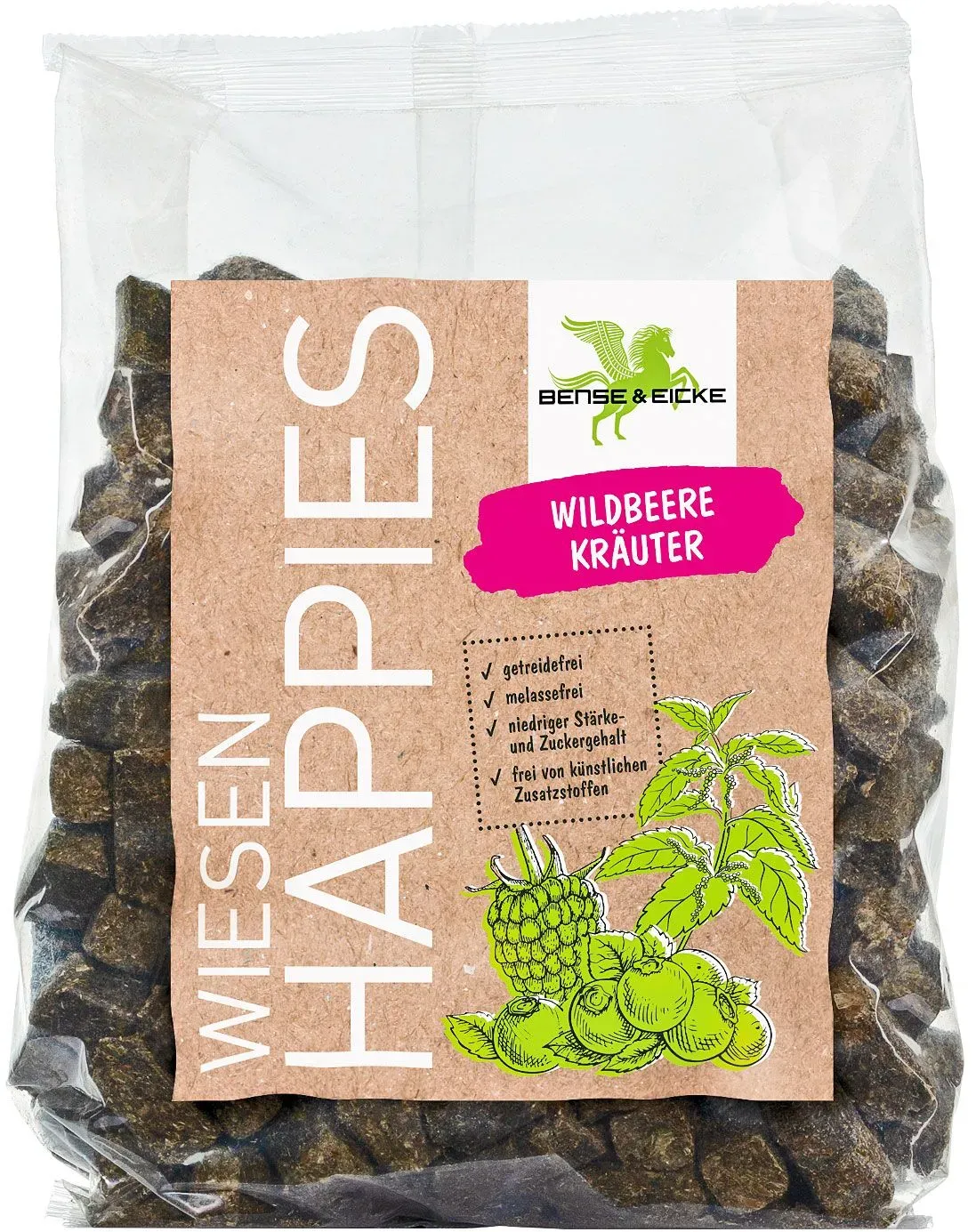 Bense & Eicke Wiesen happies Wildbeere Kräuter Pellets 1 kg