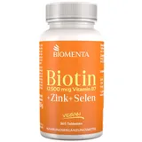 Biomenta Biotin + Zink + Selen Tabletten 365 St.