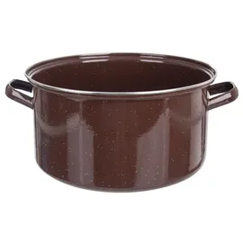 Orion Emaille-Topf / emaillierter Kochtopf für Gastronomielokale groß 36 cm 15l