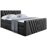 altdecor ERNINA-Z KING 160 x 200 cm H3/H4 Schwarz