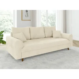 s-style möbel 3-SITZER-SOFA Sigurd Beige Chenille