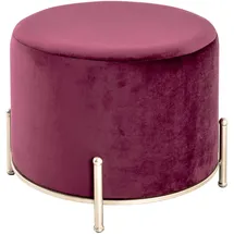 Haku-Möbel HAKU Möbel Hocker 20474 rot