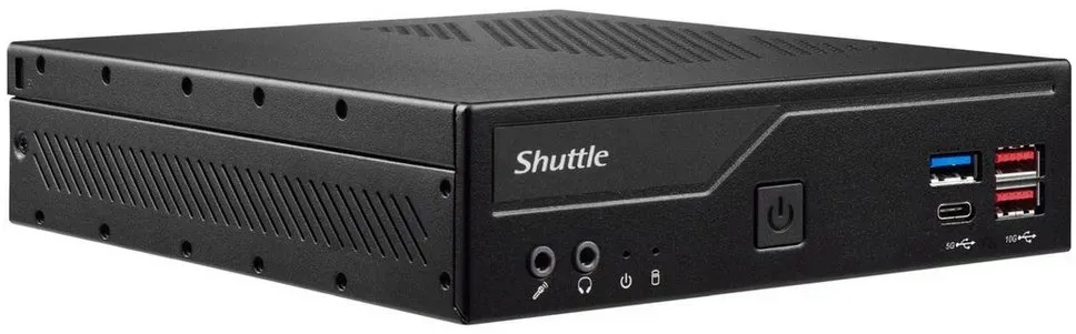 Shuttle Shuttle XPC slim DH670V2, Barebone, (ohne Barebone-PC schwarz