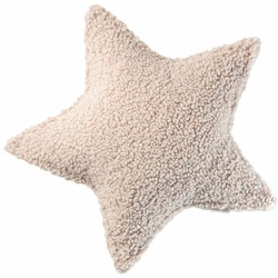 Wigiwama Stern Kissen / Star Cushion, Farbe: Cream White