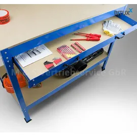 BITUXX Lochwand Stahl 115 x 55 x 140 cm Blau