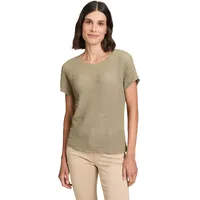 Betty Barclay Strukturshirt mit U-Boot-Ausschnitt Soft olive), | 40