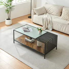 [en.casa] Pärghos Schwarz Eicheoptik 120 x 60 x 45 cm