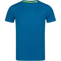 Stedman Active 140 Crew Neck Blau Polyester X-Large Herren