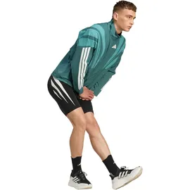 adidas Adizero Archive Running Herren Jacke, grün - L
