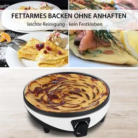 Syntrox 3 in 1 Crepes Maker Pfannkuchen Eierkuchen Elektrogrill Luzern