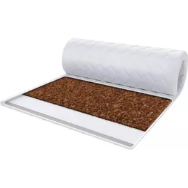 Fdm Topper KOKOS-KALTSCHAUM 200 x 200 cm Weiß