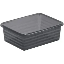 Rotho Formatkörbchen Linus A6 19 x 14,5 x 6 cm anthrazit