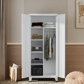 [en.casa] Kleiderschrank Hankasalmi 180x90x40 cm