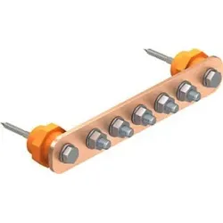 OBO 5015836 Potentialausgleichsschiene BigBar / 8 Anschlüsse 8xM10 Kupfer 1802 8 CU
