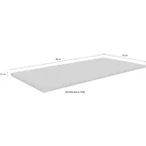 Rauch Einlegeboden RAUCH "Rauch Stauraum-Erweiterung für Drehtürenschränke", beige (leinenoptik hell), B:88cm H:2,2cm T:50cm, Holzwerkstoff, Einlegeböden, Einlegeboden, Mehr Platz im Kleiderschrank: 88 cm Einlegeboden von Rauch