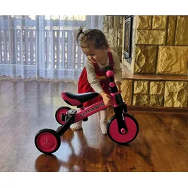 Milly Mally 3-in-1, Fahrrad Optimus Rosa