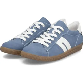 Rieker L9702 Damen Blau/Weiß 41