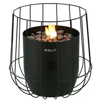 Gaslaterne Cosiscoop Basket (Black, Ø x H: 31 x 30,6 cm)