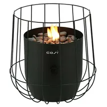 Gaslaterne Cosiscoop Basket (Black, Ø x H: 31 x 30,6 cm)