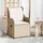 vidaXL Gartenbank 2 pcs 0 x 0 x 0 cm Beige