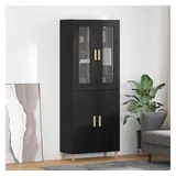 vidaXL Highboard 69,5 x 180 x 34 cm Schwarz