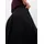 bonprix Midirock Damen Schwarz 38