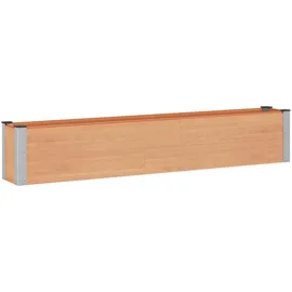 vidaXL Hochbeet 200 x 30 x 36 cm Braun