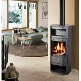 Apex Kaminofen Kaminofen 9kW Kachelofen Heizofen Ofen Kamin EEK A 56321, (1-tlg)