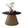 lookway Misty Schwarz Eiche 80 x 45 x 80 cm