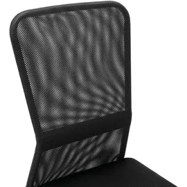 vidaXL Bürostuhl Netzgewebe schwarz 289510