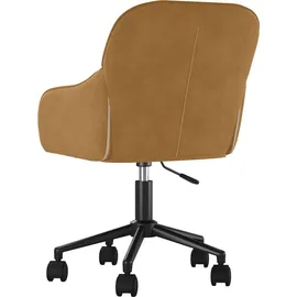 vidaXL Bürostuhl Samt Braun