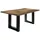 58 aufm Kessel ESSZIMMERTISCH Eila 8 160 x 90 x 75 Esstisch Schwarzstahl/Plankeneiche | Gr.: onesize