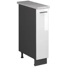 Vicco Apothekerschrank Fame-Line 20 x 60 x 82 cm Weiß