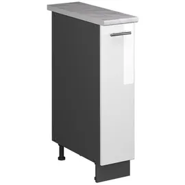 Vicco Apothekerschrank Fame-Line 20 x 60 x 82 cm Weiß